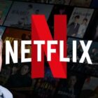 Disney CEO Bob Iger with Netflix logo