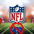 NFL, Disney+, Fox, and Warner Bros. Discovery logos together