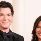 John Mulaney and Olivia Munn in 2024