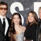 Millie Bobby Brown's fiance's famous dad Jon Bon Jovi arrives at Damsel's NYC premiere