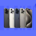 Titanium color variants of the iPhone 15 Pro Max
