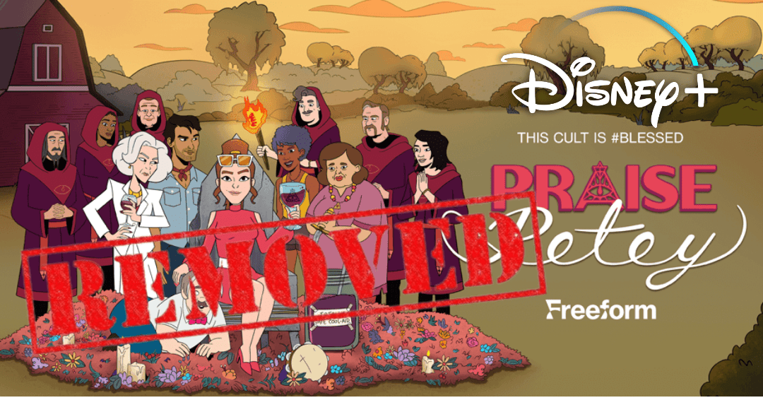 Praise Petey supprimé de Disney+
