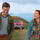 Ed Speleers as James Thomas and Lindsay Lohan as Maddie Kelly in Irish Wish
