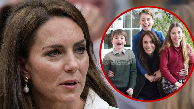 Scandale royal : une photo de Kate Middleton et ses enfants accusée de manipulation