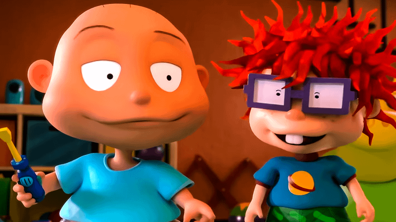 Tommy Pickles and Chucky in Rugrats (2021)