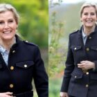 Sophie, Duchess of Edinburgh Wows in Military Jacket at Farm