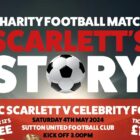 FC Scarlett v Celebrity FC - Saturday 4 May - News