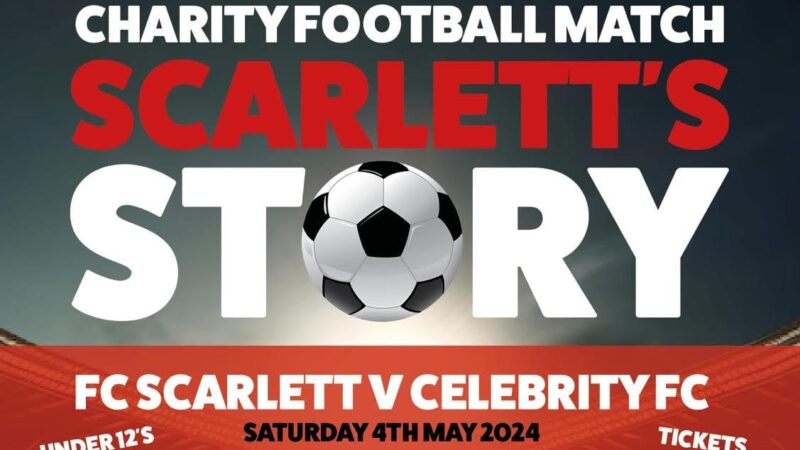 Match de charité pour Scarlett : mobilisation pour une cause noble et inspirante.