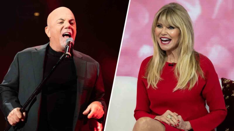 Christie Brinkley danse sur “Uptown Girl” de Billy Joel à MSG.