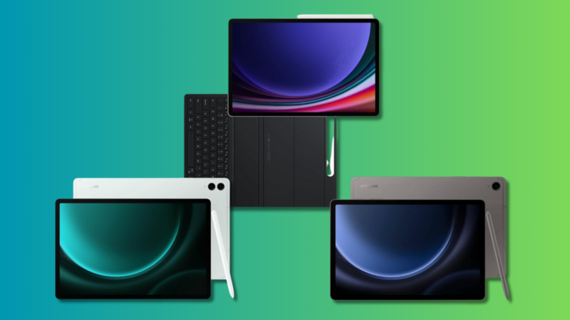 Découvrez les nouvelles tablettes Samsung Galaxy Tab S9 en promo sur Amazon