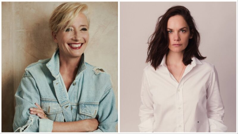 Emma Thompson et Ruth Wilson dans la série Apple TV+ ‘Down Cemetery Road’