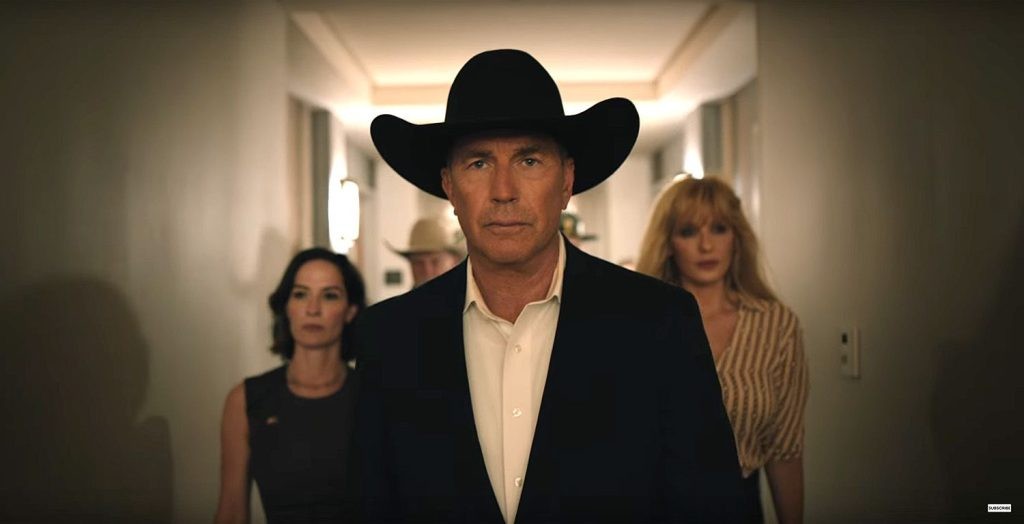 Kevin Costner en tant que John Dutton dans la saison 5 de Yellowstone