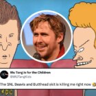 See Ryan Gosling's Hilarious Beavis and Butt-Head 'SNL' Skit
