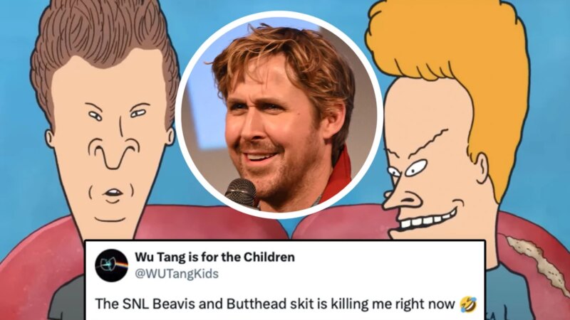 Le skit hilarant de Ryan Gosling en Beavis et Butt-Head sur Saturday Night Live