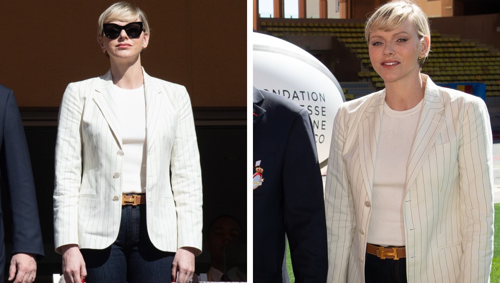 Princess Charlene de Monaco rayonne au tournoi de rugby Sainte Dévote