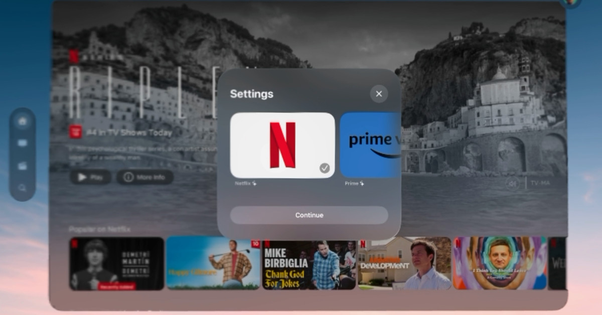 Supercut : L’application qui amène Netflix enfin sur l’Apple Vision Pro