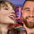 Taylor Swift, Travis Kelce Hit Vegas Hot Spot with Patrick, Brittany Mahomes