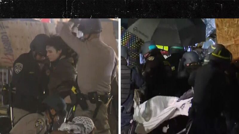 Violente intervention policière à UCLA lors d’une manifestation pro-palestinienne
