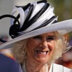 Queen Camilla Wears Black-and-white for Buckingham Palace Garden Party