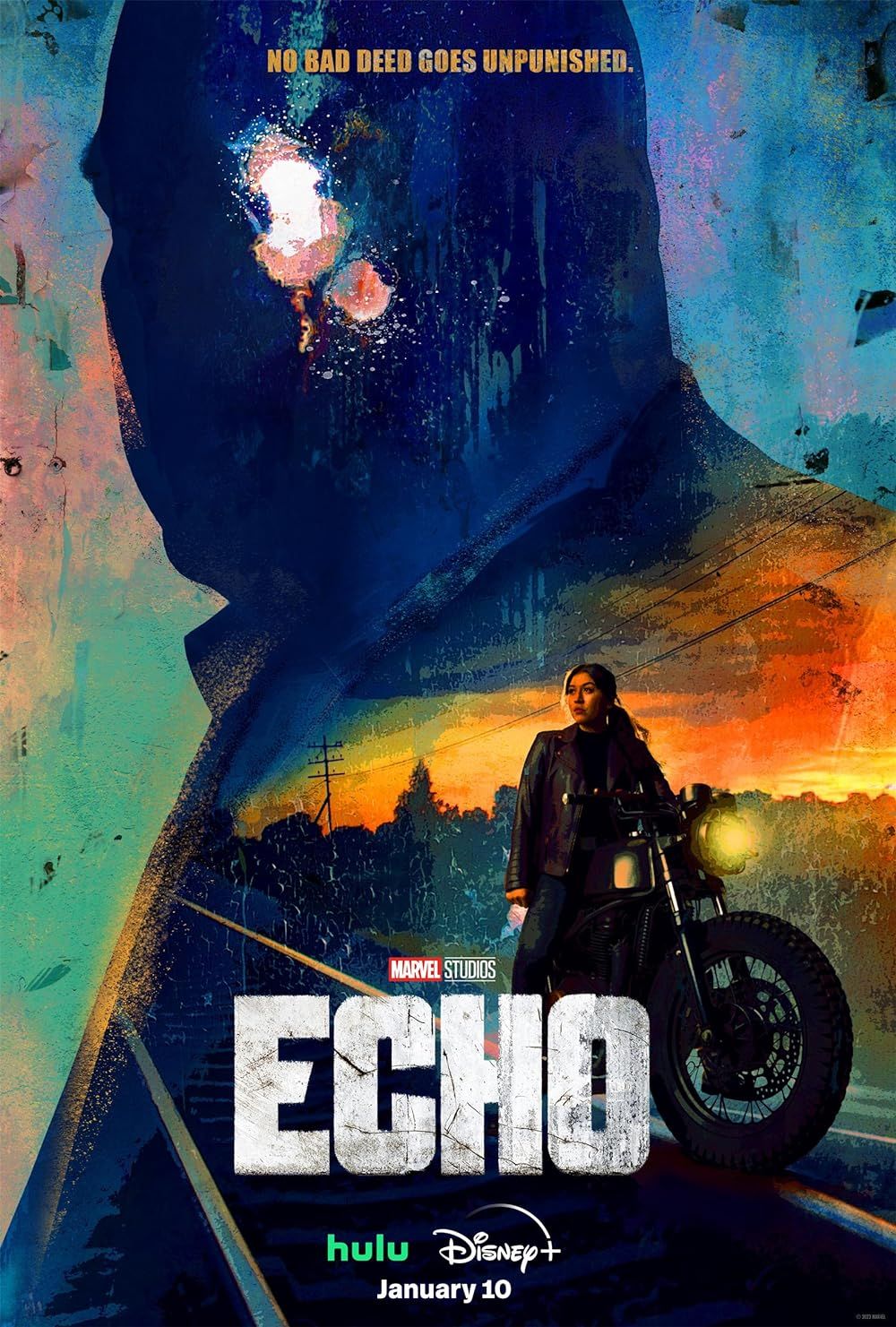 Alaqua Cox et Vincent D'Onofrio sur la promo de Echo