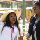 Tatyana Ali and Janelle James in 