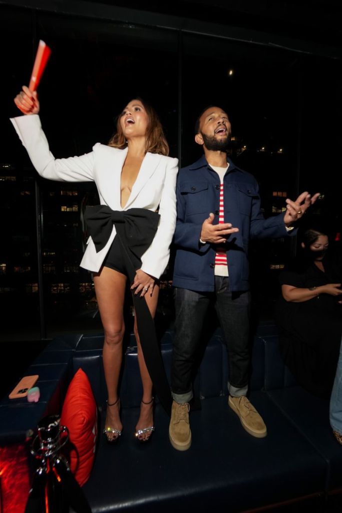 Chrissy Teigen et John Legend au JBL Fest le 17 mai à New York