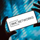 AMC Networks logo on a smartphone