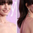 Anne Hathaway's The Idea Of You Premiere Red Carpet Dress Is Modern & Classic