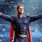 Antony Starr as John Gillman / Homelander in promotional image for 