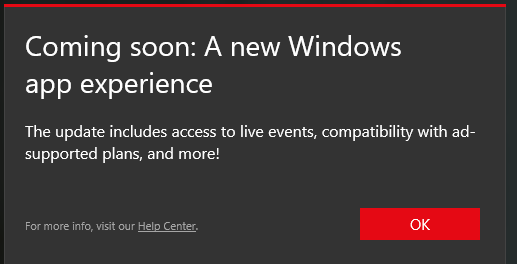 Netflix Windows App Alert Downloads Stay Netflix Windows App Alert Downloads Stay