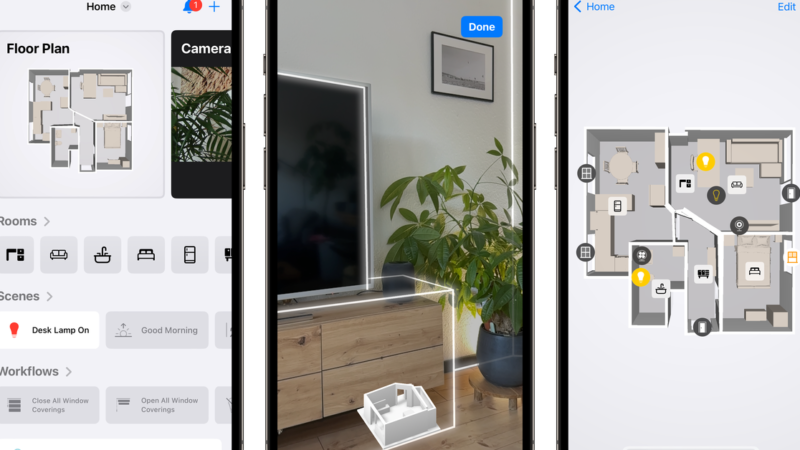 Nouvelle fonctionnalité de plan d’étage pour Controller for HomeKit : contrôlez votre maison intelligente Apple de manière intuitive