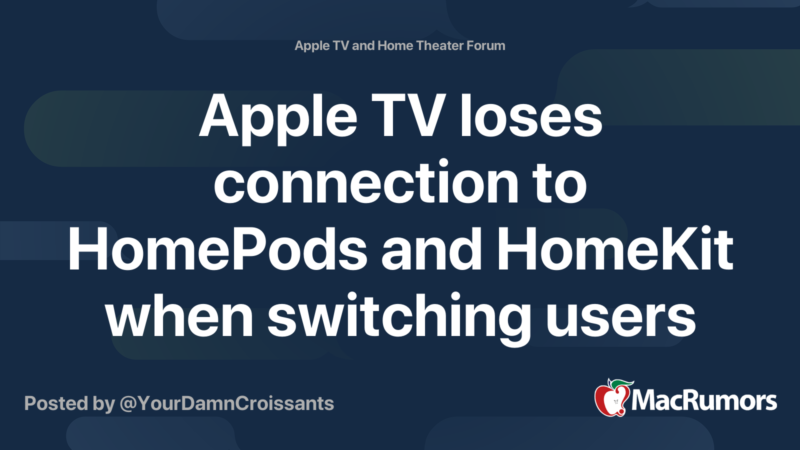 Problème de connexion entre Apple TV 4K et HomePods : une solution trouvée ?