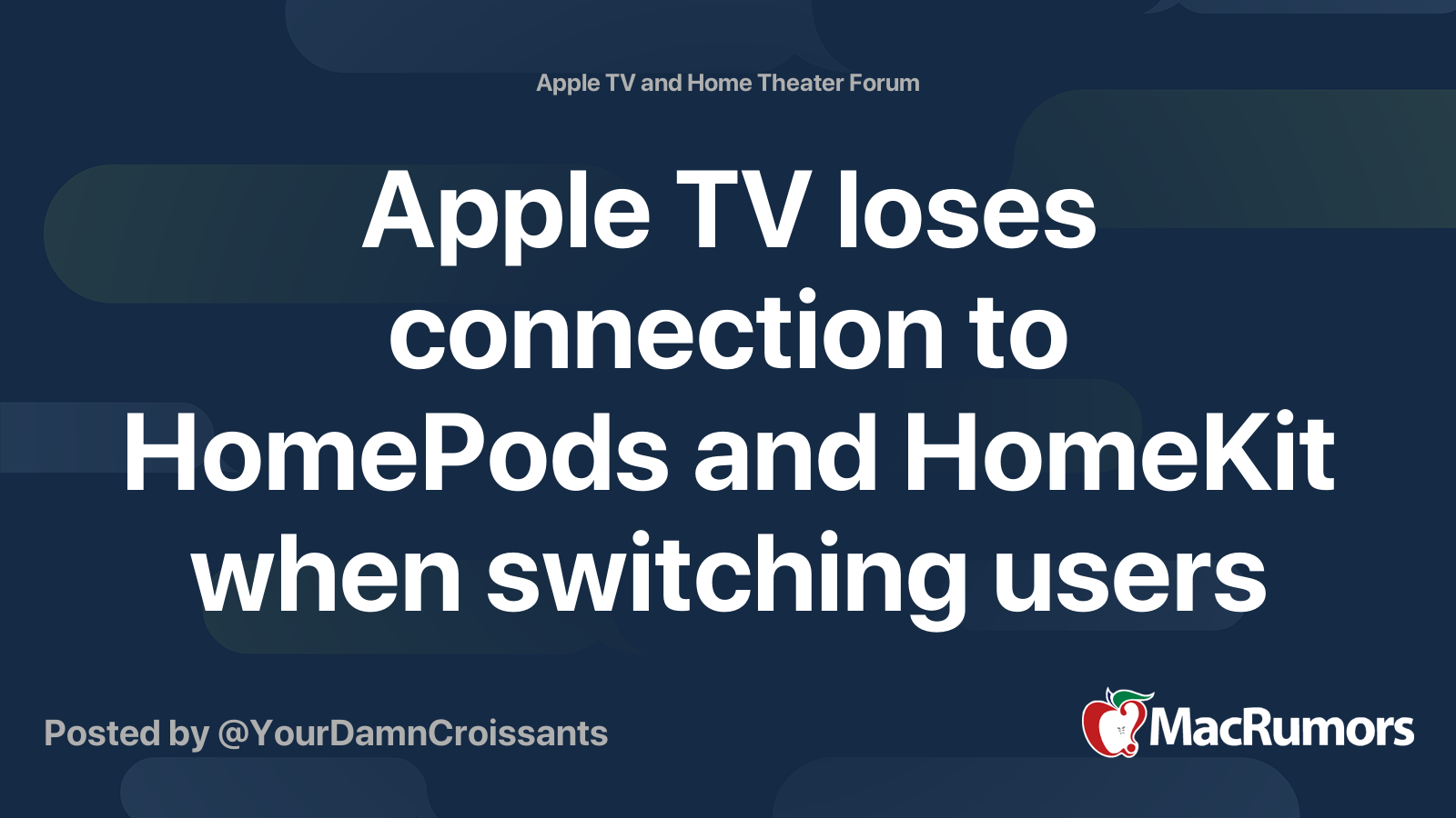 Problème de connexion entre Apple TV 4K et HomePods : une solution trouvée ?