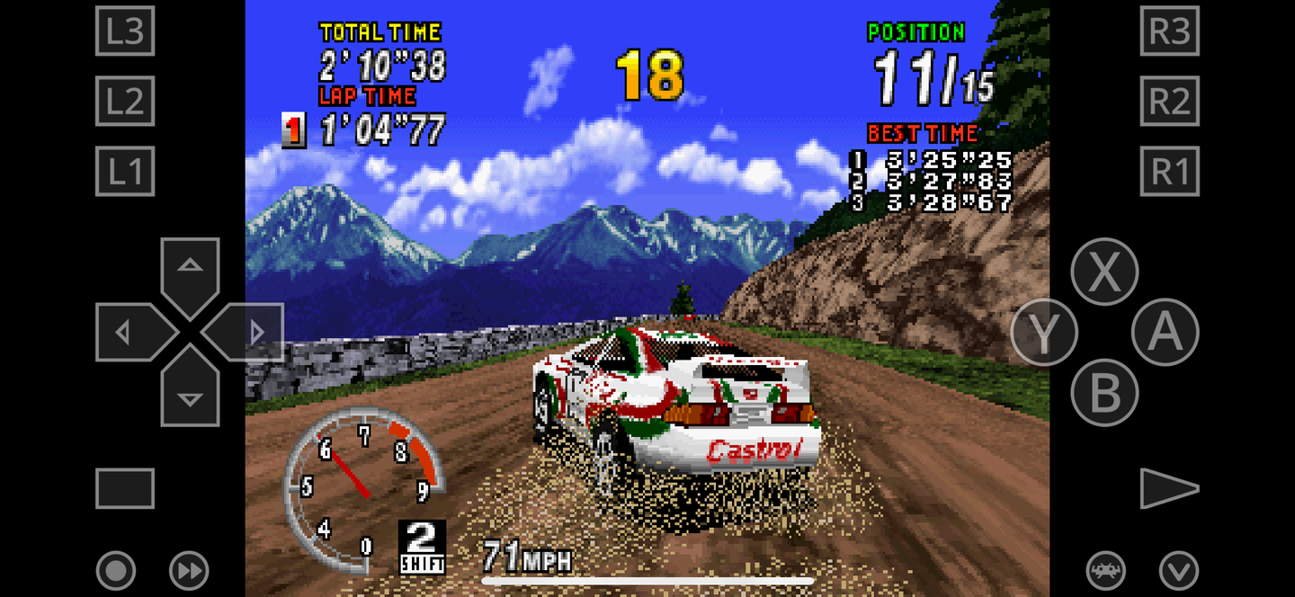 Jeu Sega Rally