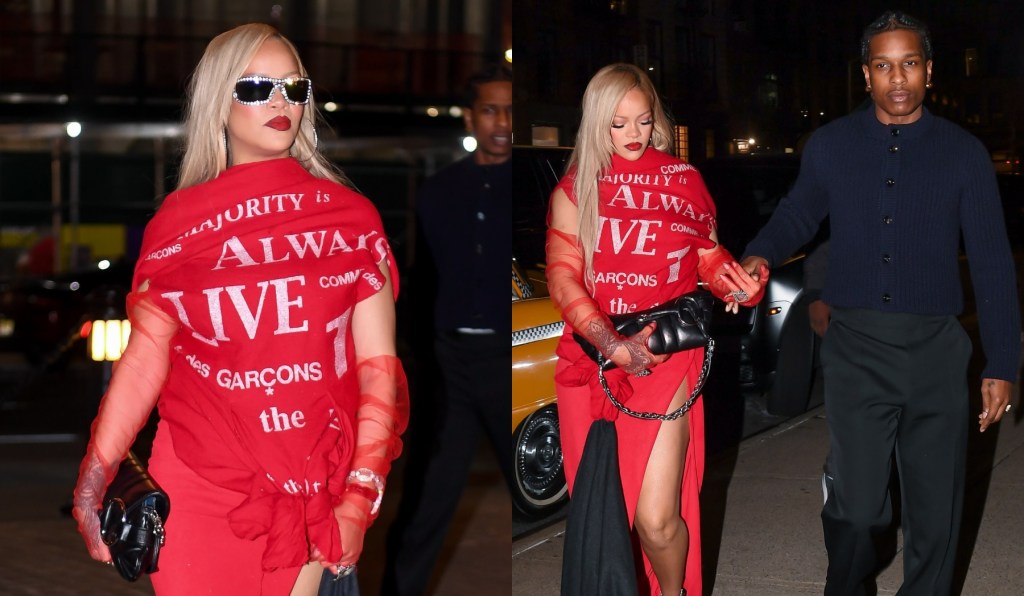 Rihanna et A$AP Rocky à New York : le couple célèbre la fête des mères