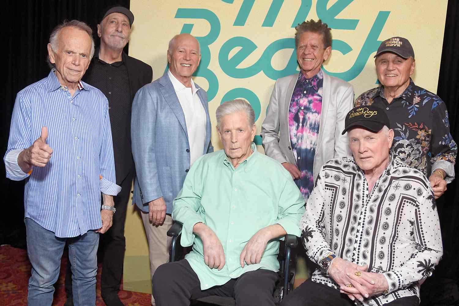 The Beach Boys : Brian Wilson fait sa première apparition sur tapis rouge