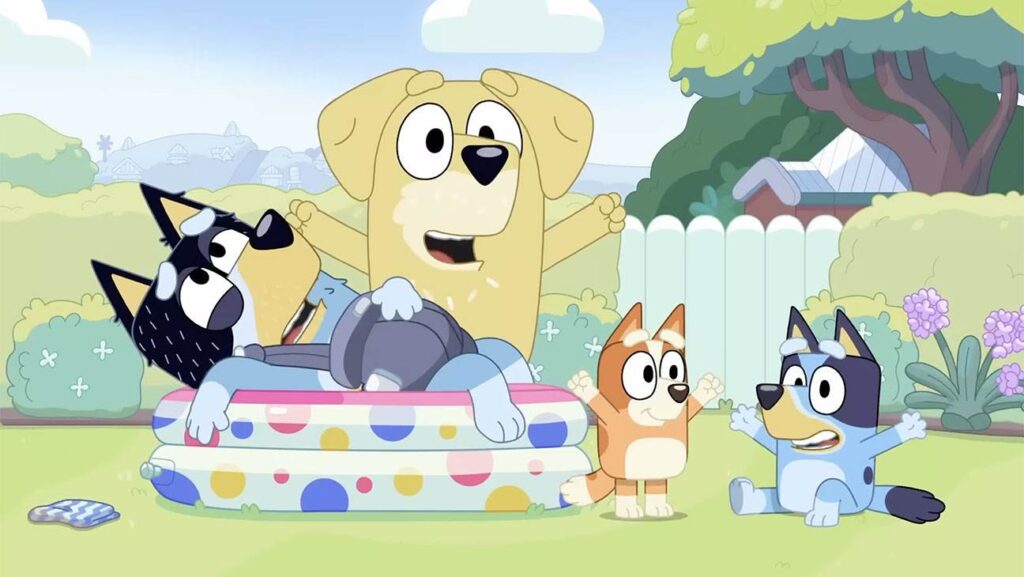 Un nouvel épisode de Bluey, 