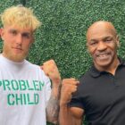 Jake Paul and Mike Tyson