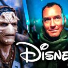 Skeleton Crew, Jude Law, Disney Plus logo