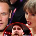 'Outlander' Star Sam Heughan Jokes He'll Steal Taylor Swift from Travis Kelce