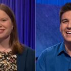 Adriana Harmeyer and James Holzhauer on 