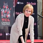 Carol Burnett Honored in Star-Studded Hollywood Handprint Ceremony