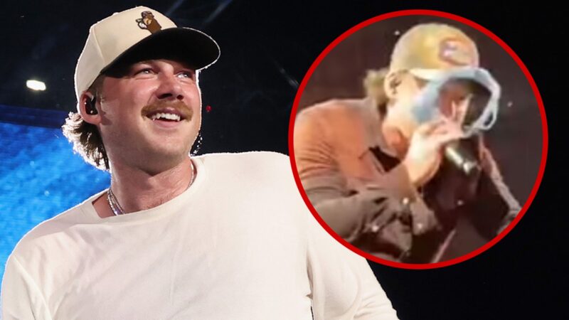 Le chanteur Morgan Wallen reçoit une surprise inattendue pendant un concert : une culotte lui atterrit en plein visage !