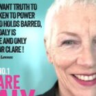 Annie Lennox latest celebrity to support Clare Daly’s European election bid