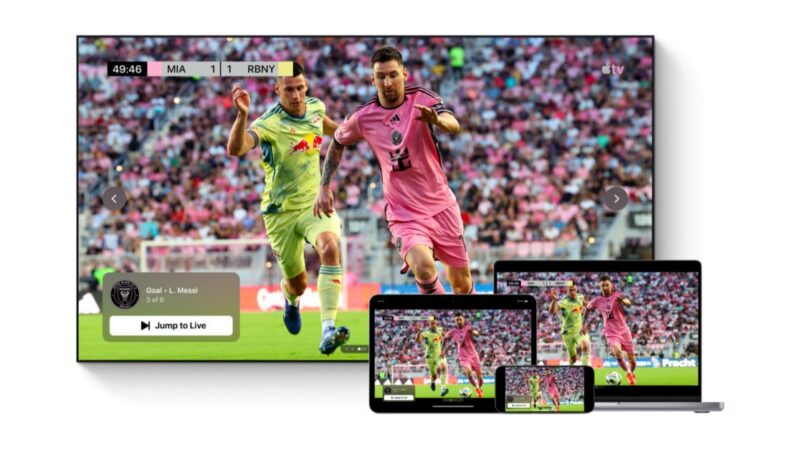 Apple lance une nouvelle fonction “Catch Up” dans le cadre de la MLS Season Pass.