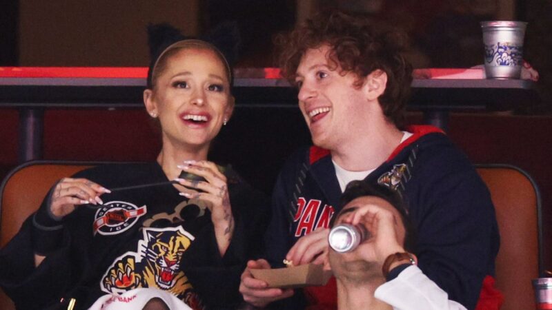 Ariana Grande et Ethan Slater : rare apparition publique au Stanley Cup Final