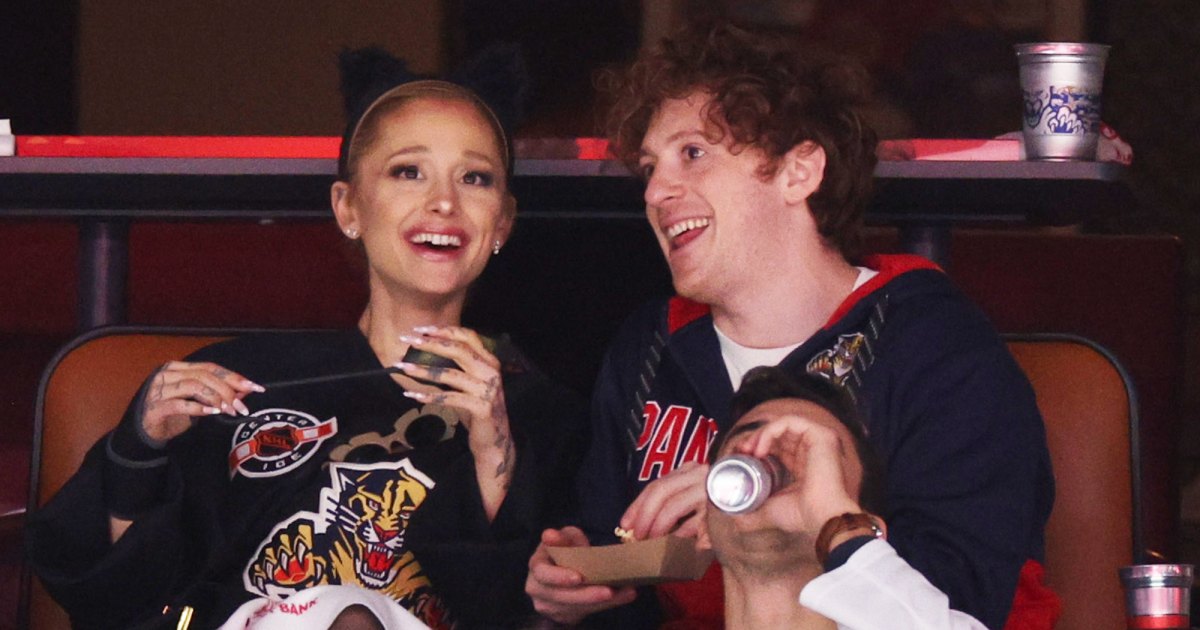 Ariana Grande et Ethan Slater : rare apparition publique au Stanley Cup Final