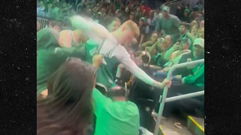 Baston entre fans des Celtics lors d’une soirée de visionnement : Regardez la vidéo choquante
