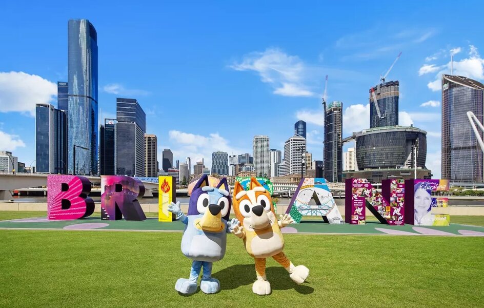 Bluey : la série australienne qui attire des familles du monde entier à Brisbane