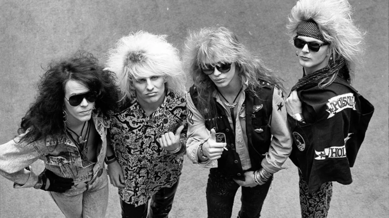 Découvrez la véritable histoire du hair metal des années 80 avec Poison, Skid Row et Guns N’ Roses